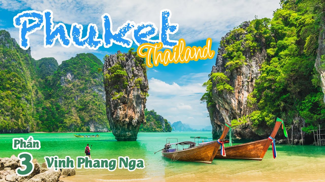 🇹🇭 Tour đi thuyền Vịnh Phang Nga, Đảo James Bond, Phố đêm Patong, Chùa Wat Kathu | Du lịch Phuket #3