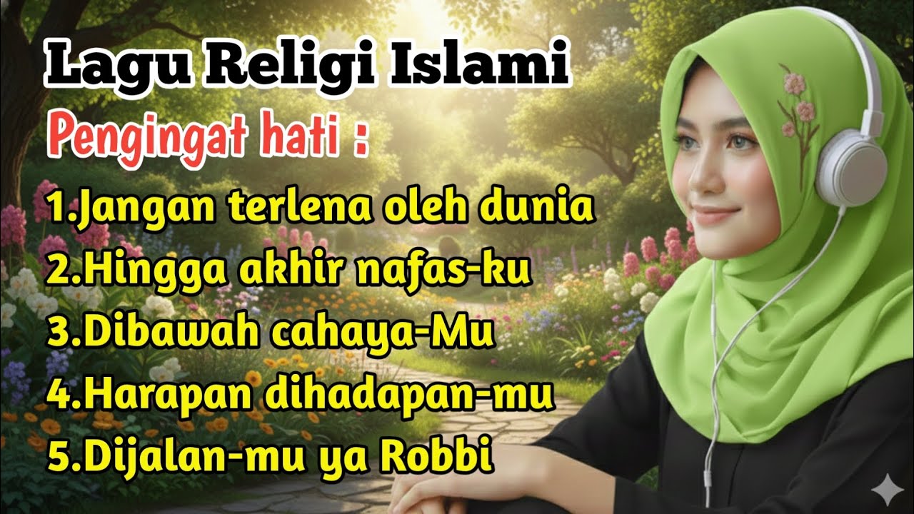Lagu religi islami terbaru pengingat hati full album ~ Jangan terlena oleh dunia 