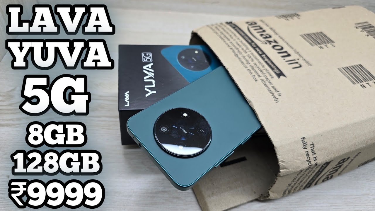Lava Yuva 5G 8GB/128GB Unboxing Amazon Sale Unit - New Budget 5G King ?