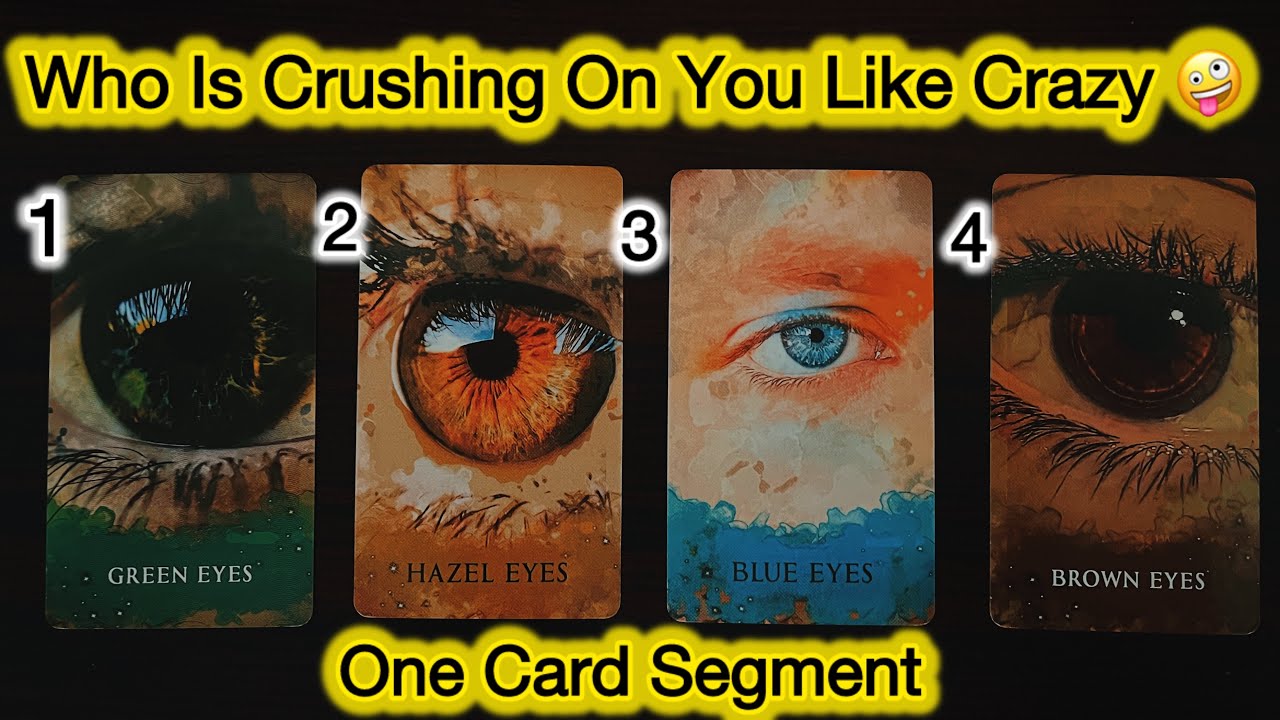 One Card Segment Who Is Crushing On You Like Crazy🤪 Pick A Card Hindi Tarot 