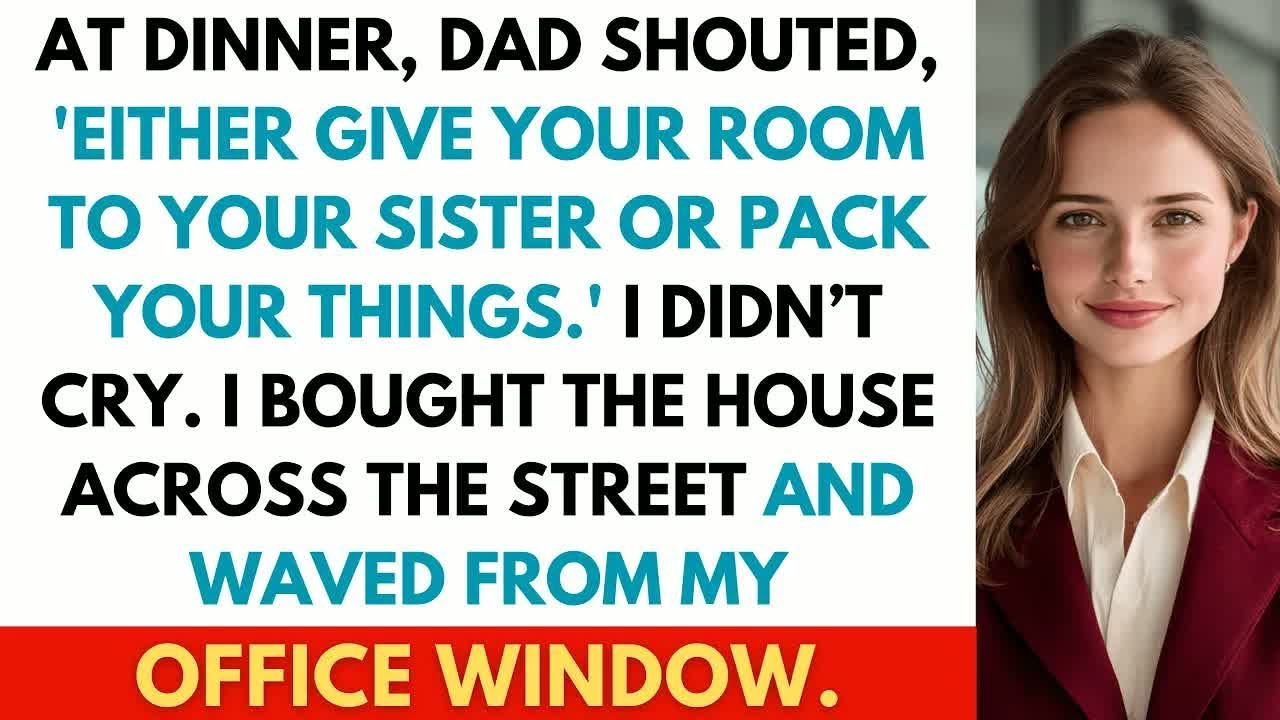 At Dinner, My Parents Yelled： ‘Give Up The Room Or Move Out!’ I Bought A $1 2M House Facing Thei