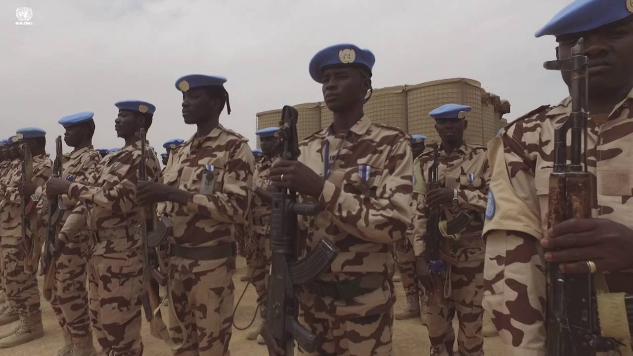 Cérémonie d’hommage aux Casques bleus Tchadiens tombés à Aguelhok