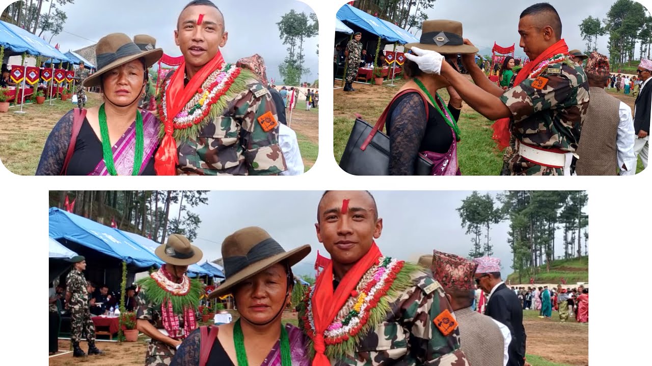 AaJa Thulo Nanako Chhoro Nepal Armyko Training 9 Month complete passing out  Day Congratulations 👏
