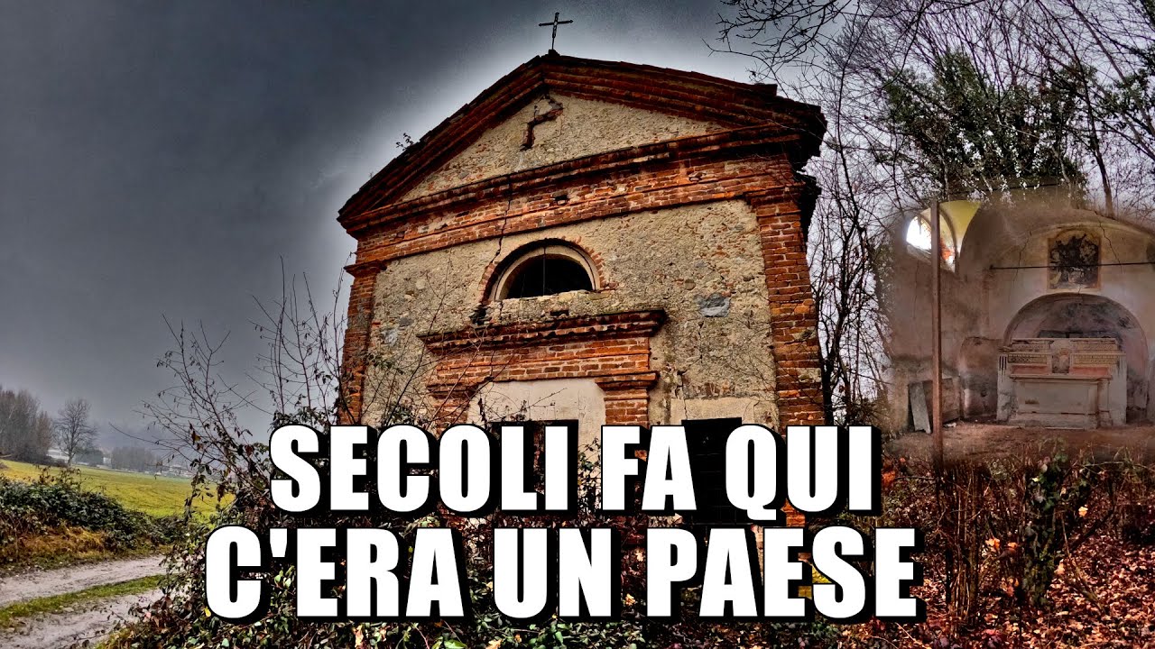ASSURDO: QUESTA CHIESA ABBANDONATA ERA IL CENTRO DELL'ANTICO PAESE MEDIEVALE DI LEVONE!