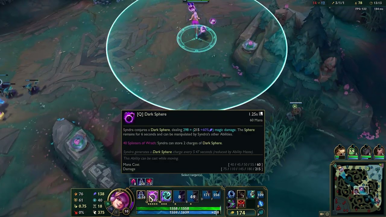 League of Legends # Syndra(Pool Party) vs Sylas