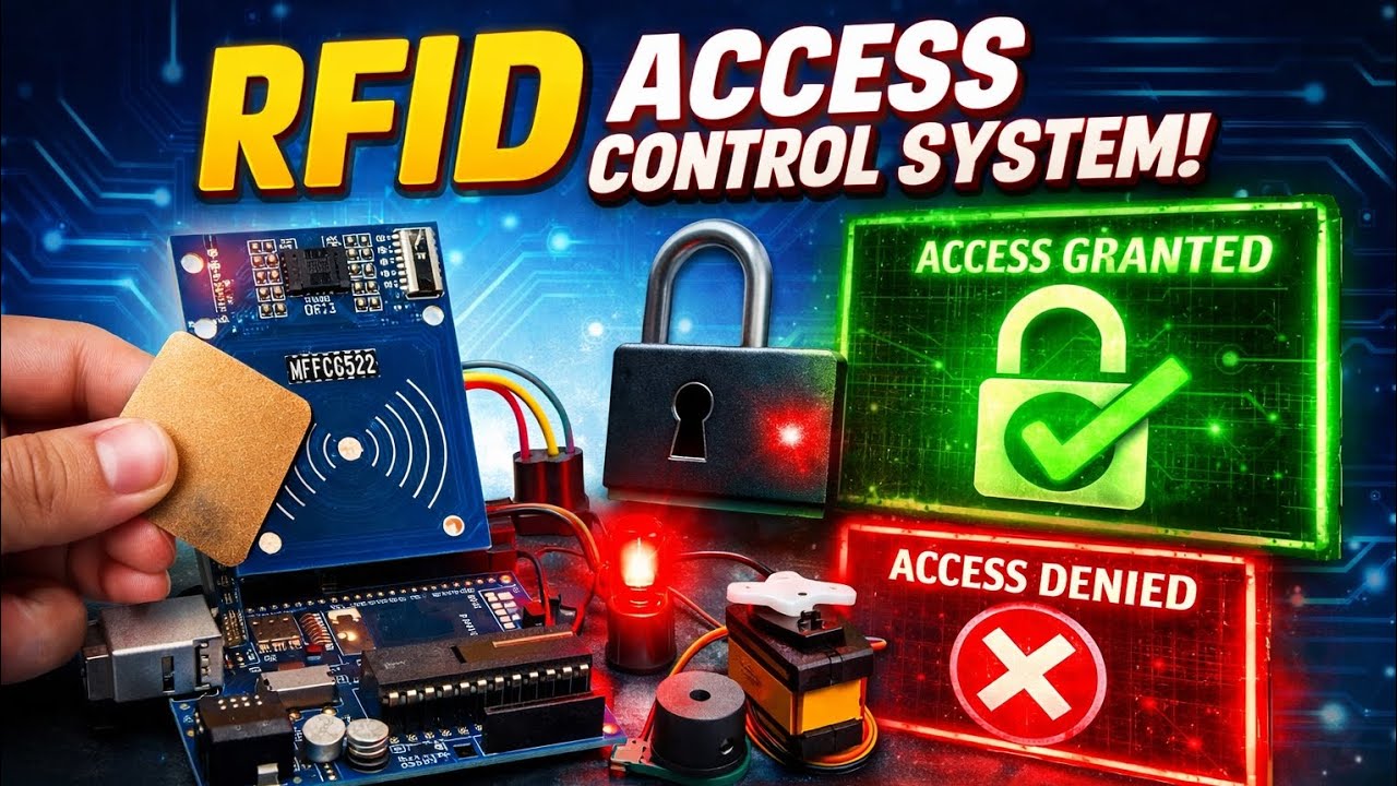 RFID GATE CONTROL,inspire projects,