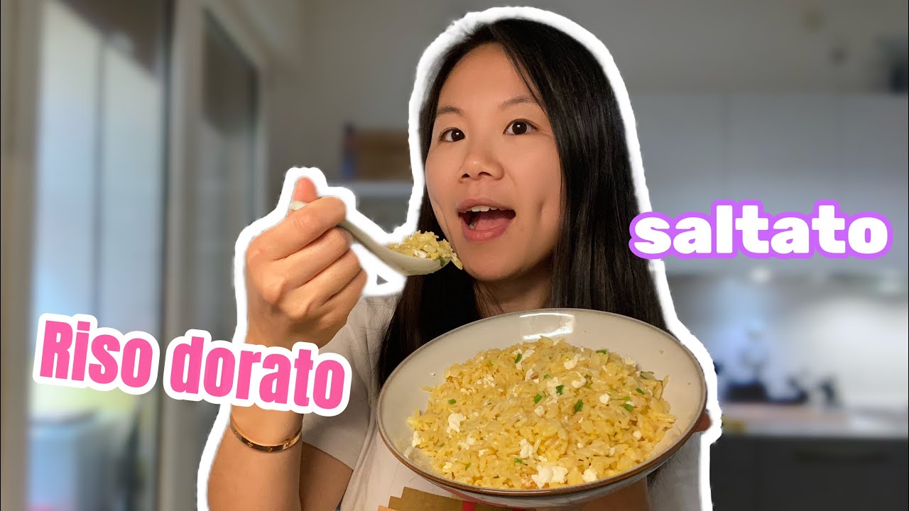 Riso saltato dorato | ricetta cinese facile veloce