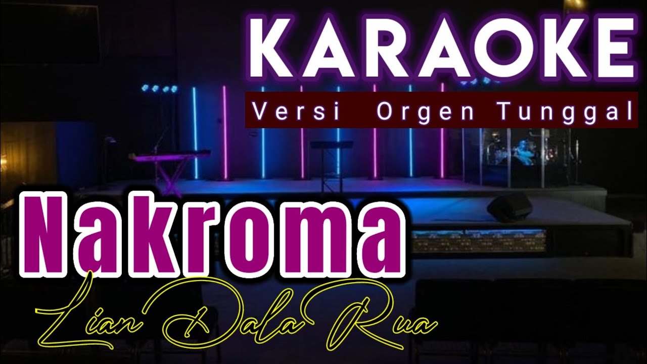 Karaoke - Nakroma Lian Dala Rua  ( Lagu Timor Leste )