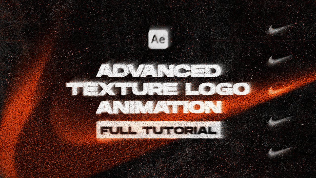 Advanced Textured Logo Animation | After Effects Tutorial