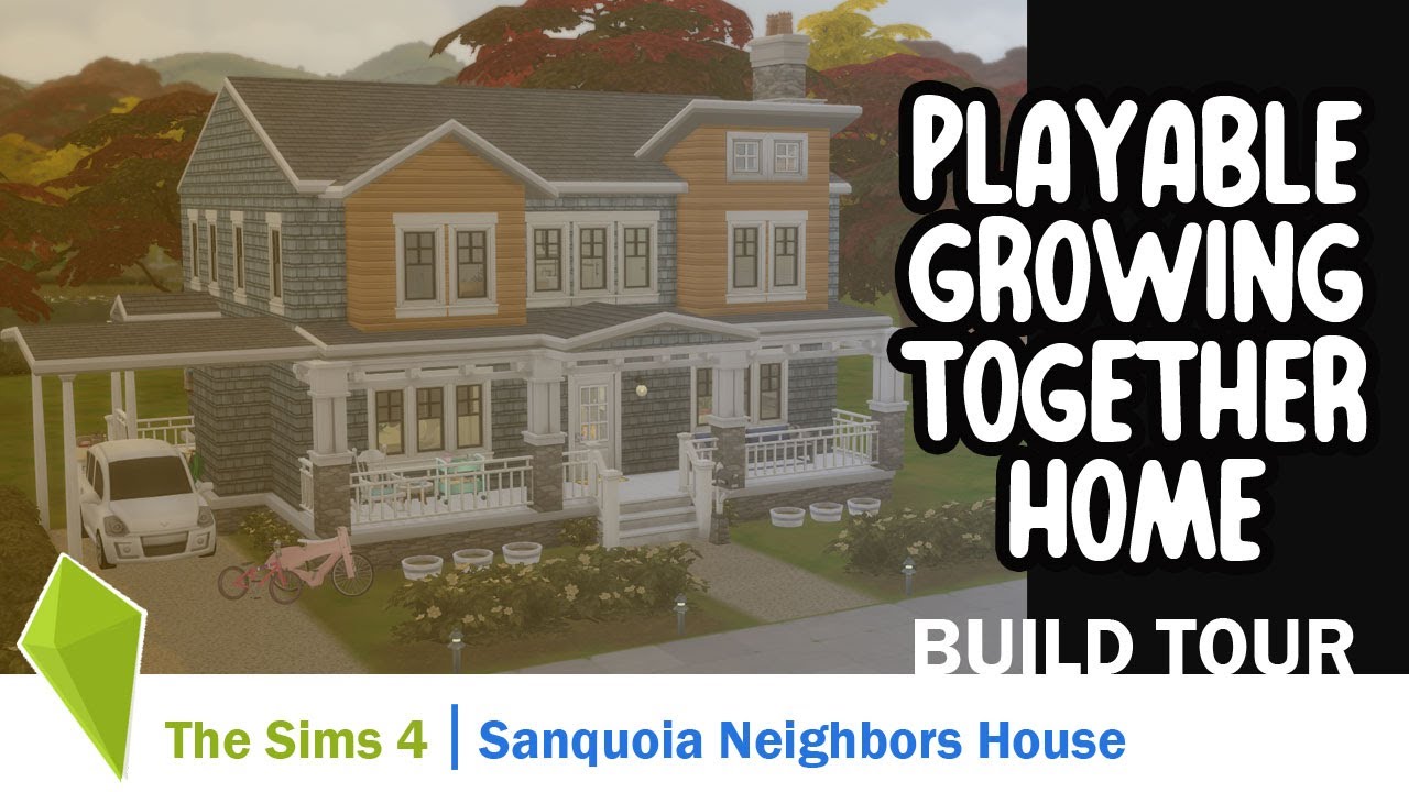 San Sequoia Family Home | Sims 4 Growing Together Story Build