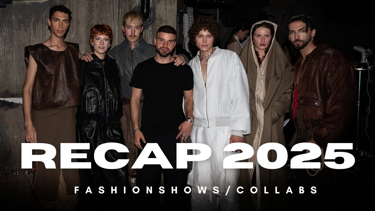 RECAP 2025 ALS MODEDESIGNER (BAUSA, FASHIONSHOWS, ROTTERDAM, BOOTSHAUS ETC.)