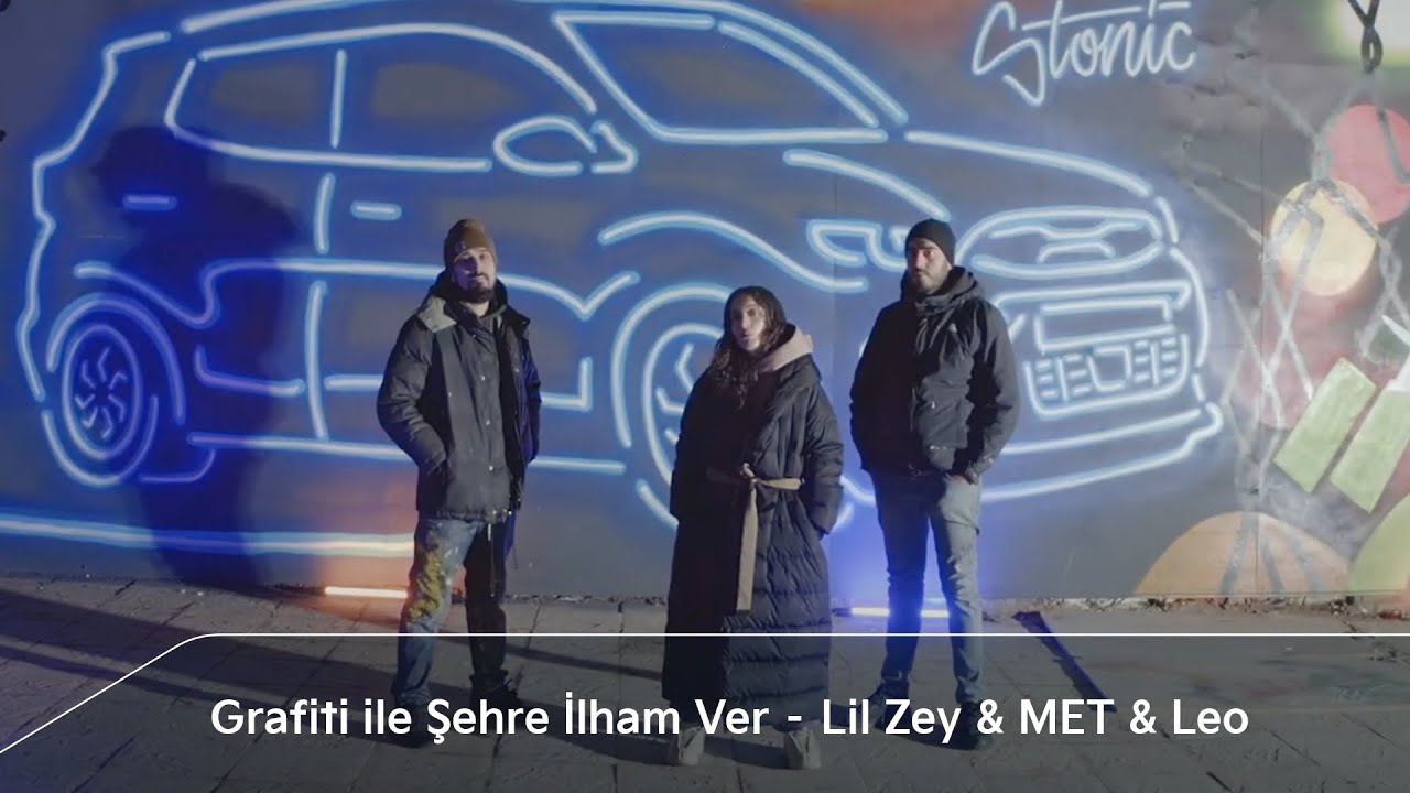 Grafiti ile Şehre İlham Ver | Lil Zey & MET & Leo