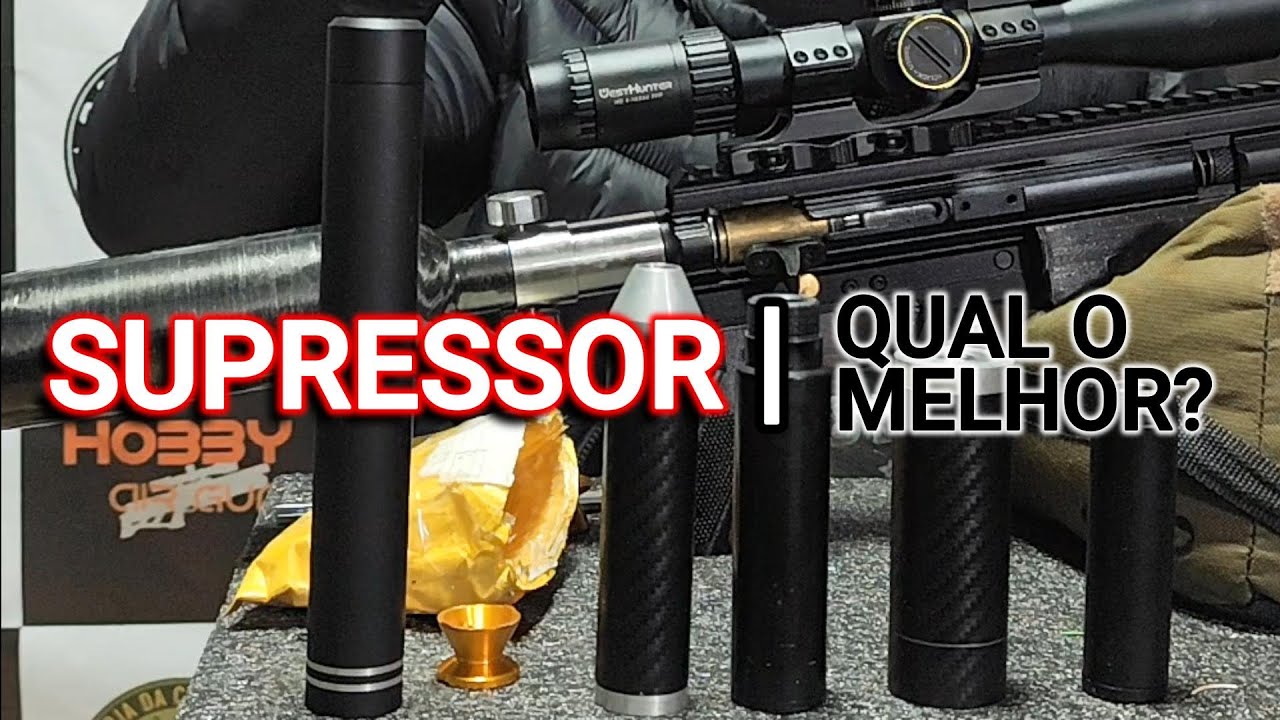 Qual o melhor supressor para carabina de pressão?