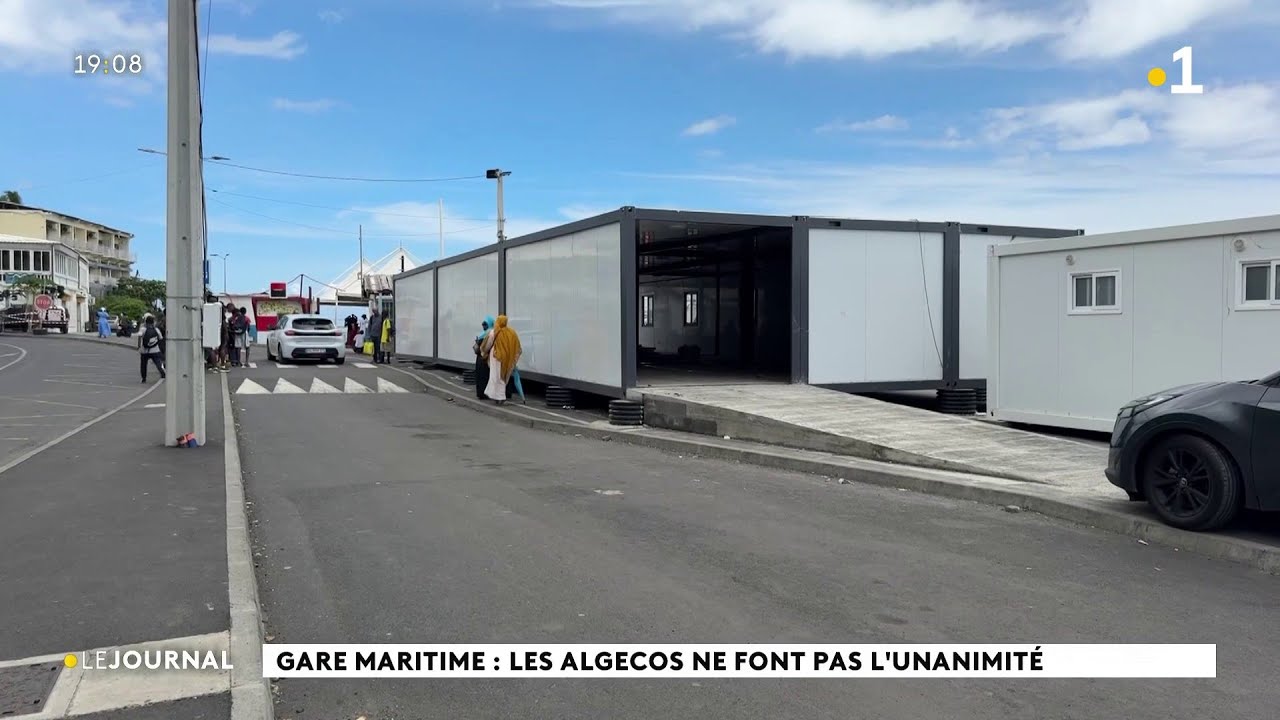 Gare maritime : les algecos ne font pas l’unanimité