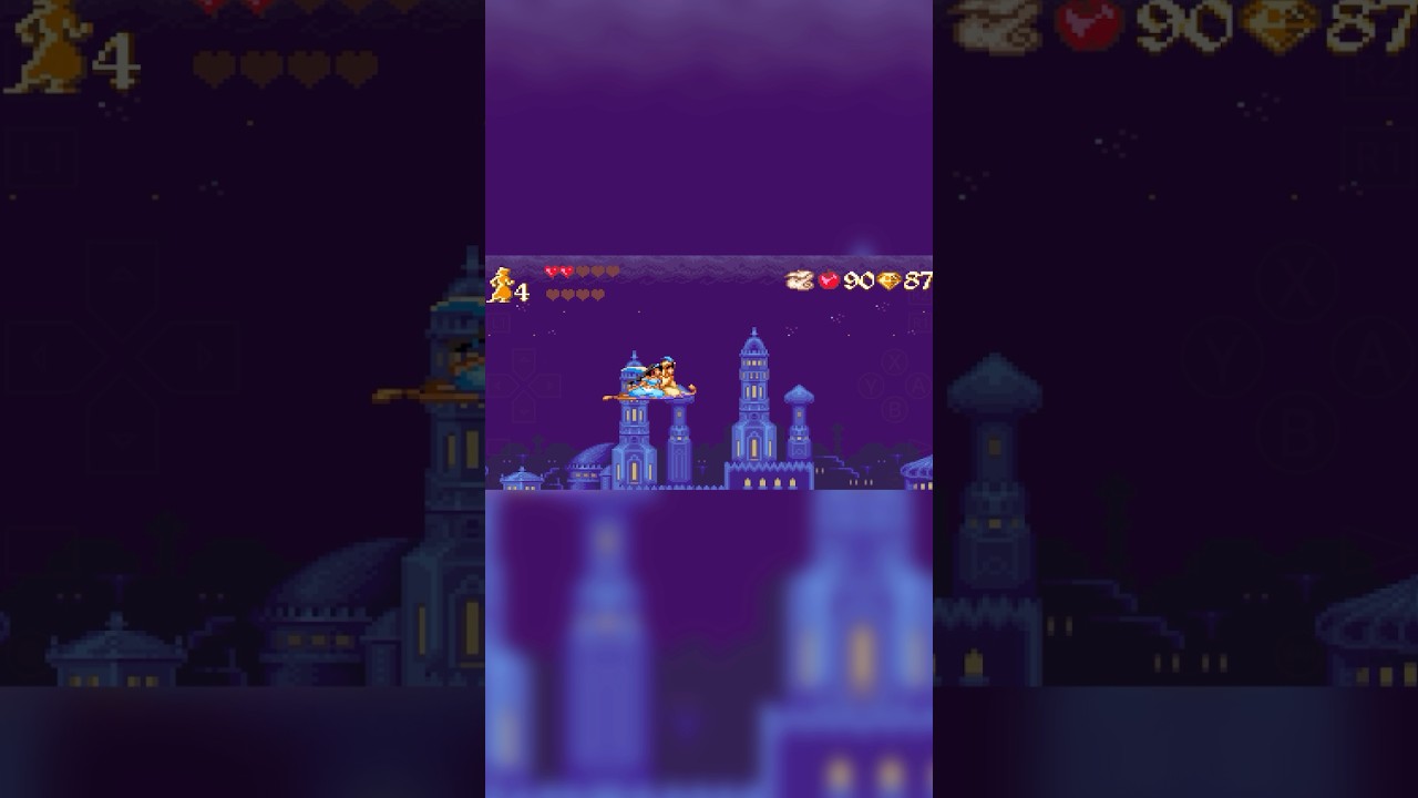 Disney's Aladdin 1993 Jafar's Palace FinalBattle gameplay