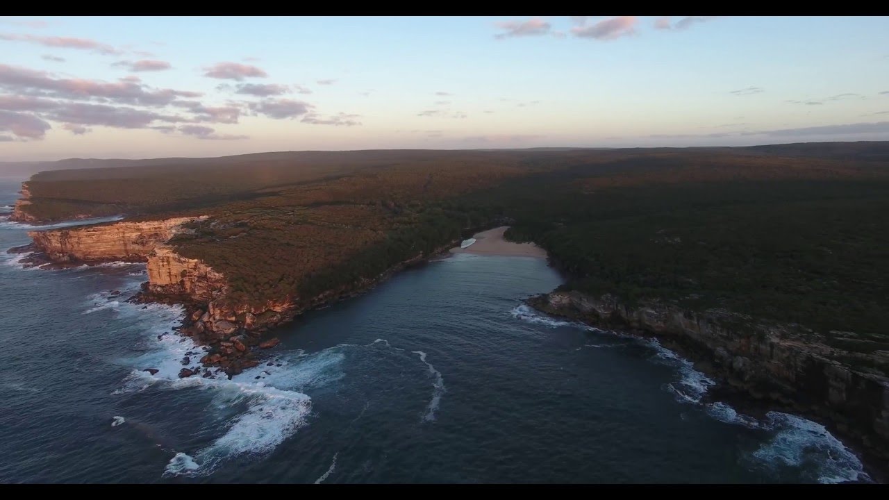 Wattamolla from Above 4K  - Wherever I may Drone Episode 4