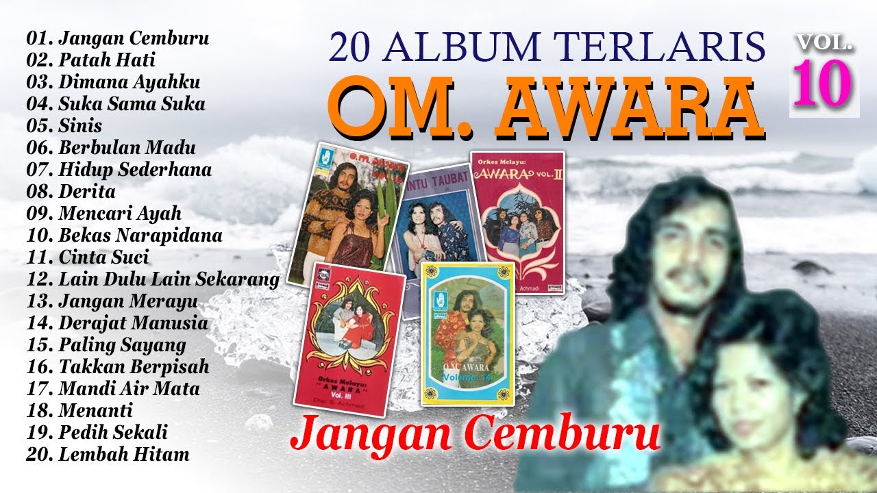 20 Album Terlaris  OM. Awara Vol. 10