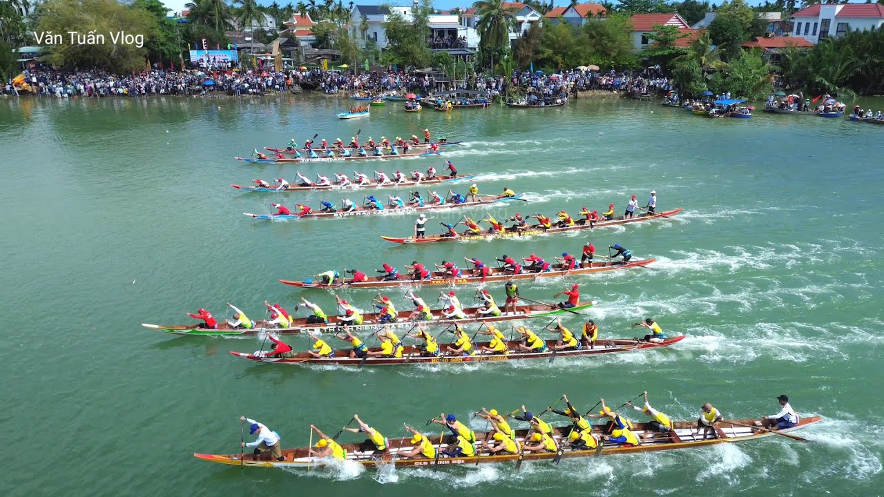 Giải Chính Tiền Đua Thuyền Cẩm Thanh - Hội An Đông Năm 2026 | Flycam 4K 