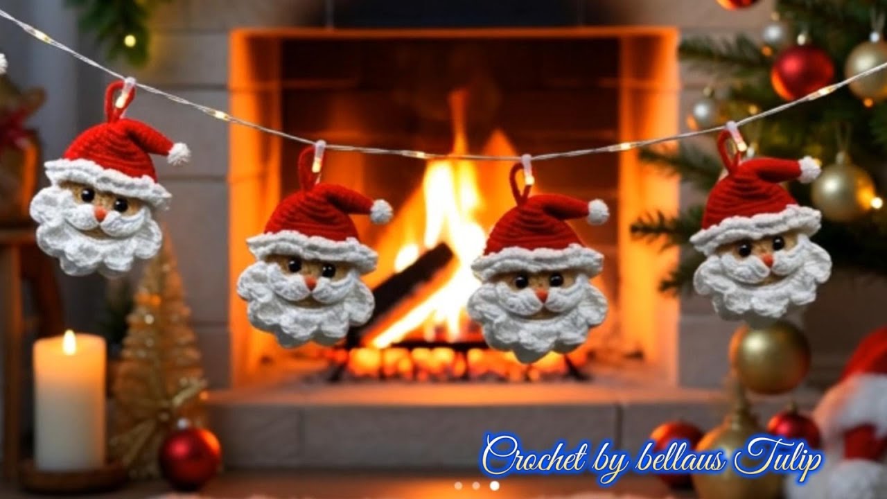 HOW TO CROCHET Santa claus ||LEARN HOW TO CROCHET||BIGINNER HOW TO LEARN CROCHET||DIY CROCHET X-MAS