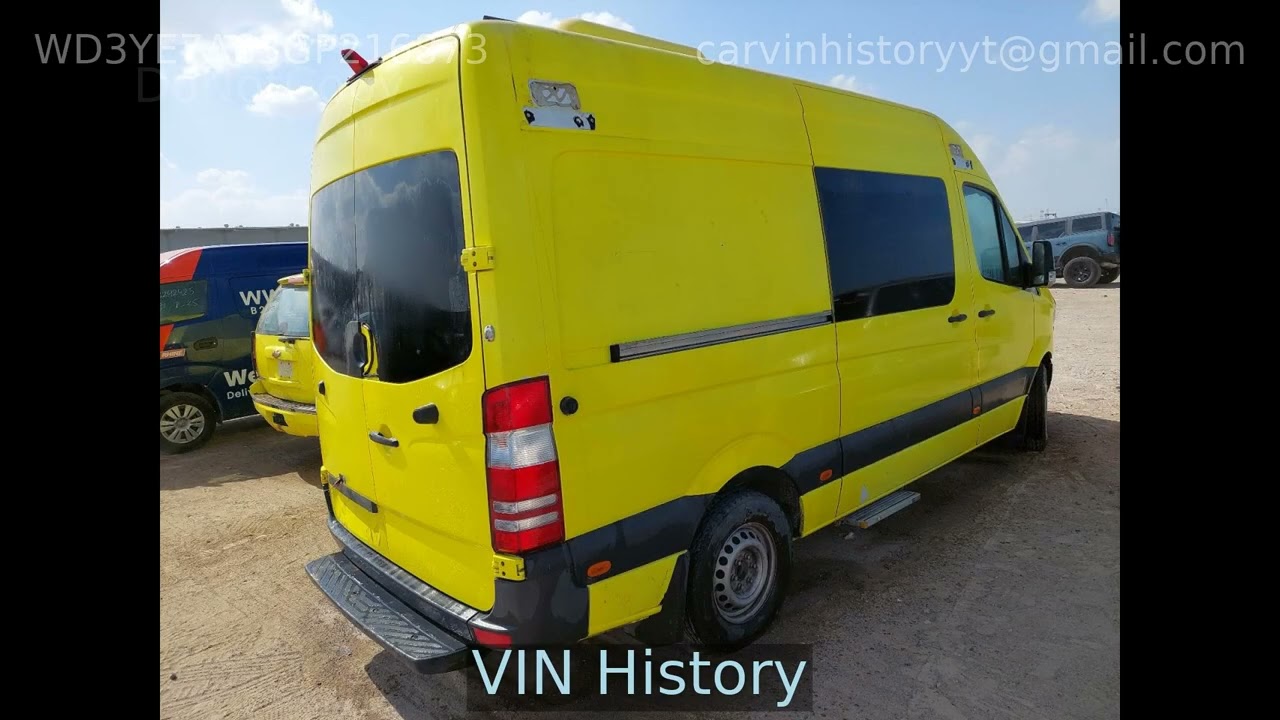 2016 Mercedes Benz SPRINTER WD3YE7A63GP216873