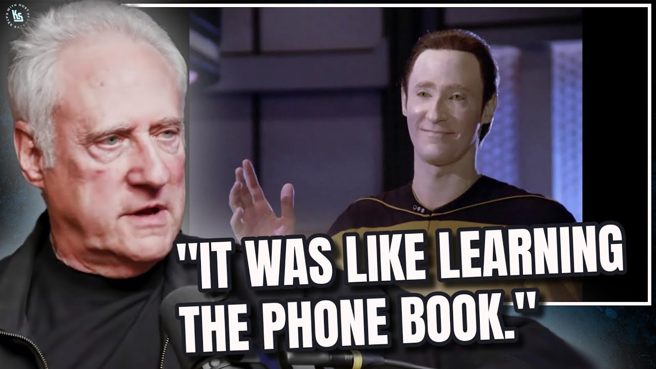 Brent Spiner’s trick to learning Data’s science jargon on Star Trek.