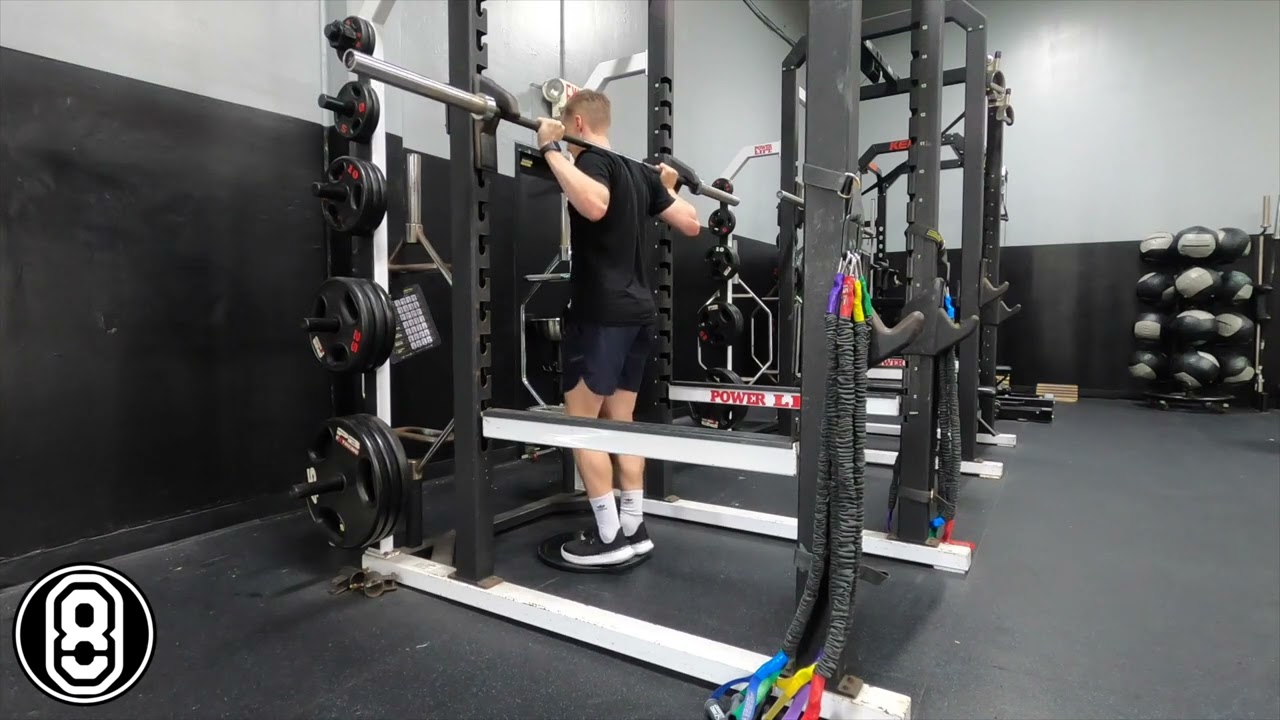 Activ8 | Barbell Overcoming Single Leg Calf ISO