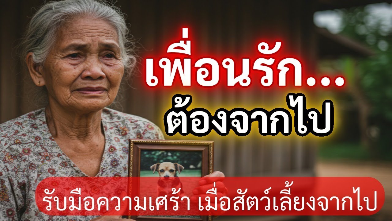 ธรรมะก่อนนอน: ทำใจอย่างไรเมื่อสัตว์เลี้ยงจากไป (เรื่องเล่าป้านวลกับเจ้ามะลิ)