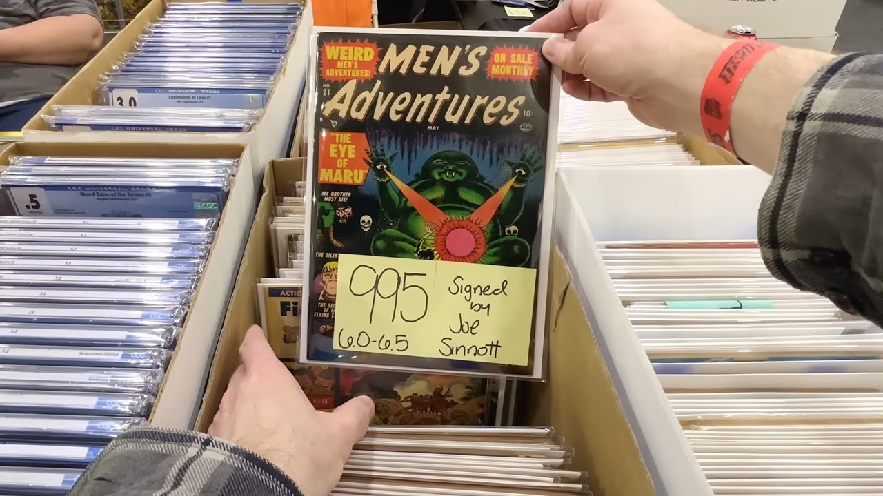 The Haul of Rare COMIC BOOKS from The Elite Comics 11 Expo - New York Area Comic Convention