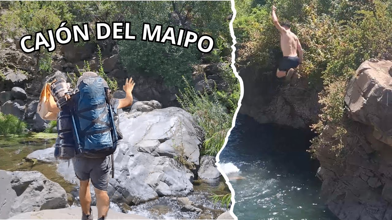 ¿El Mejor Lugar para Acampar? -  Pozón Secreto en el Cajón del Maipo