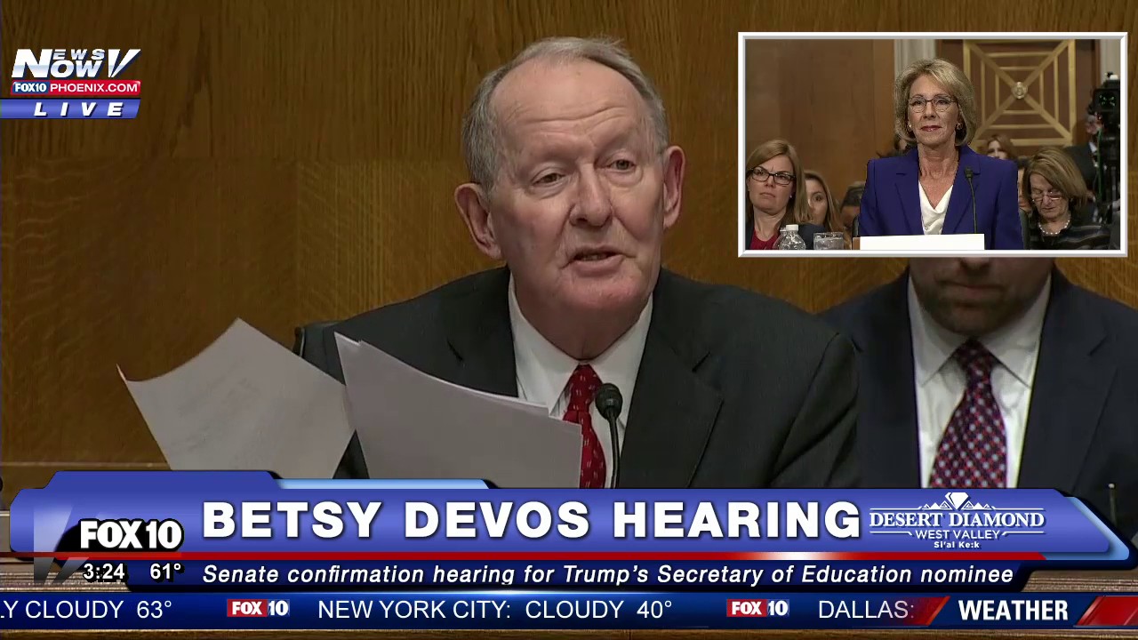 FULL HEARING: Betsy Devos For Secretary of Education (FNN)