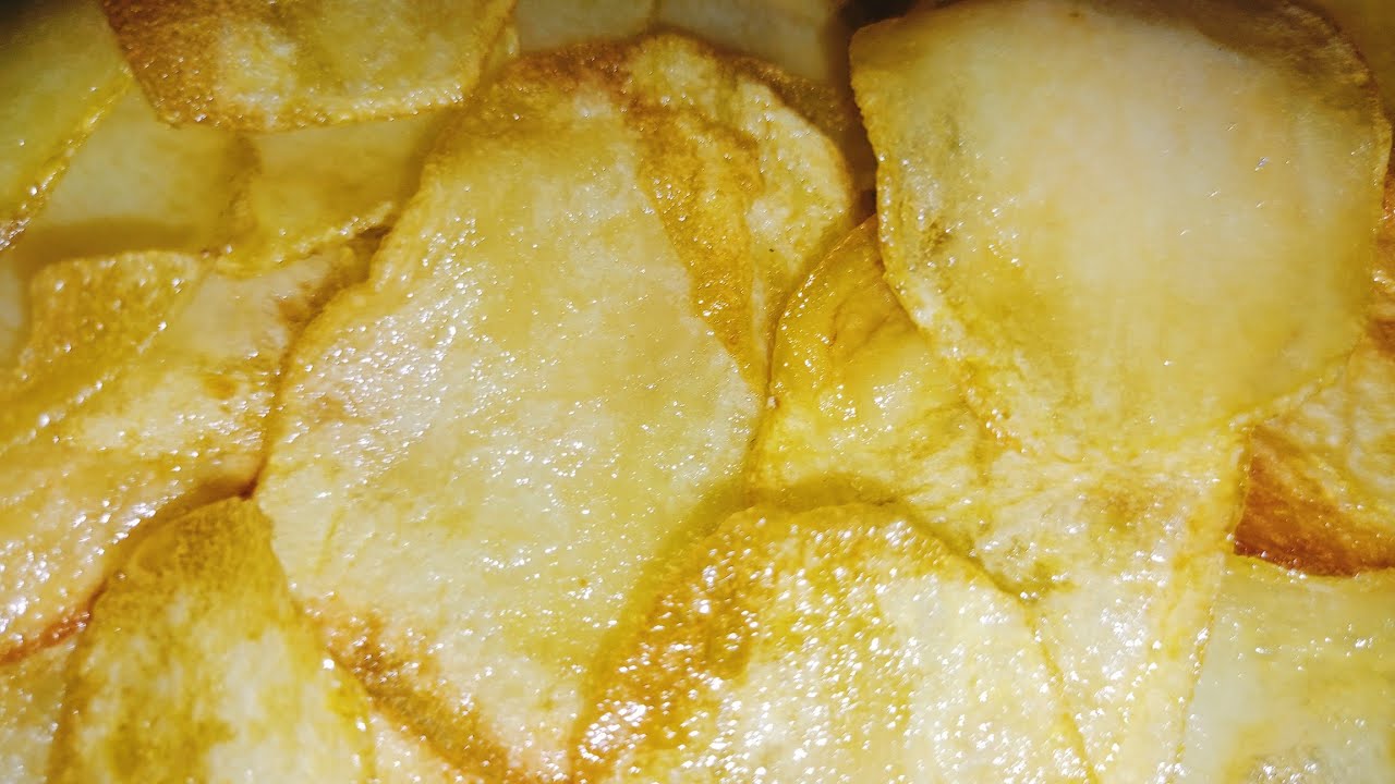 5 मिनट में बनाएं बिना उबाले बिना सुखाय आलू चिप्स| how to make potato chips in just 5 minutes 