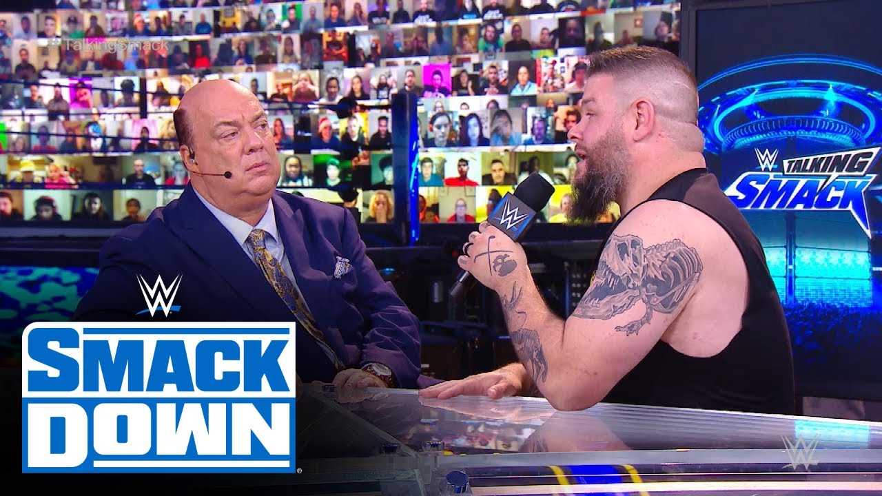 Kevin Owens&rsquo; tense exchange with Paul Heyman: Talking Smack, Jan. 16, 2021