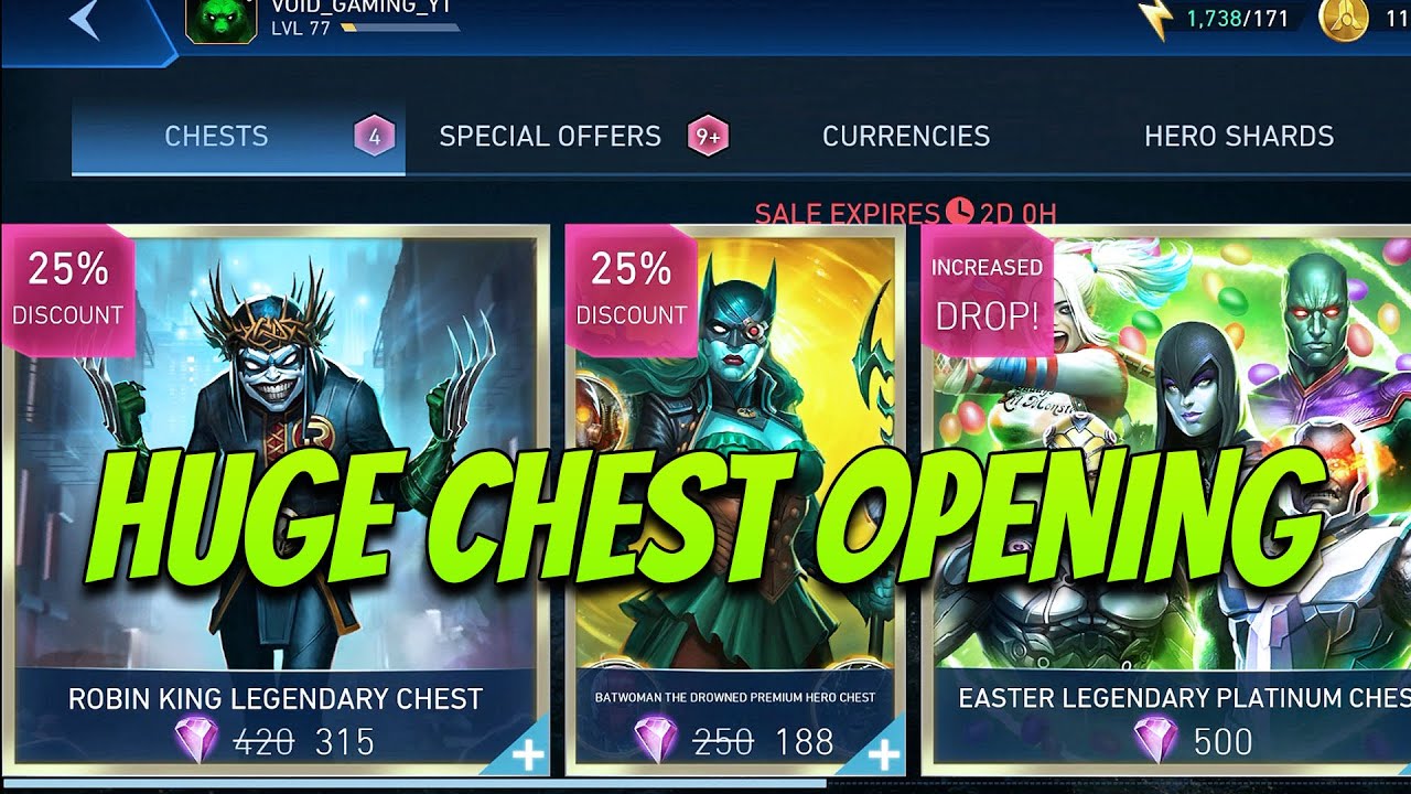 Easter Chest Opening | Injustice 2 Mobile