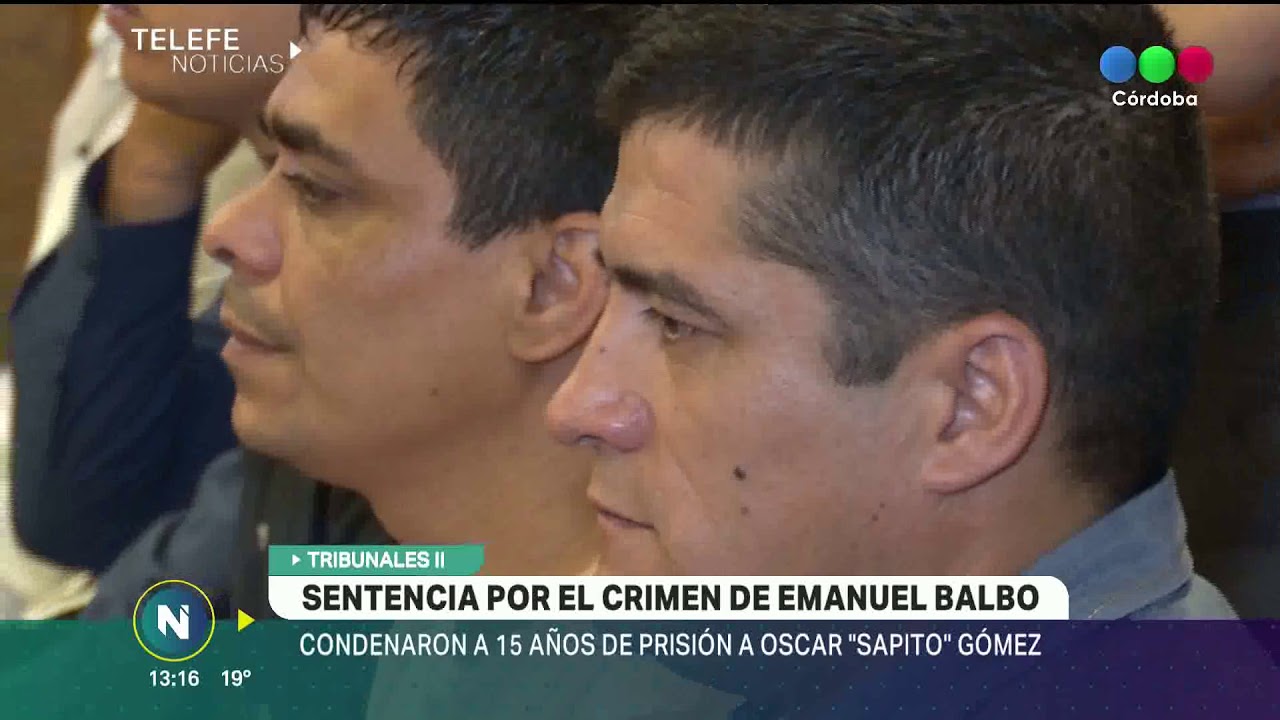 Los acusados por el crimen de Emanuel Balbo hablaron antes de la sentencia