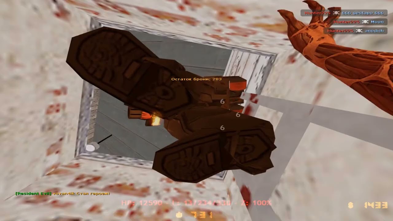 ЖИВАЯ ЛЕГЕНДА CS 1.6 ZOMBIE PLAGUE 4.3 [RESIDENT EVIL]