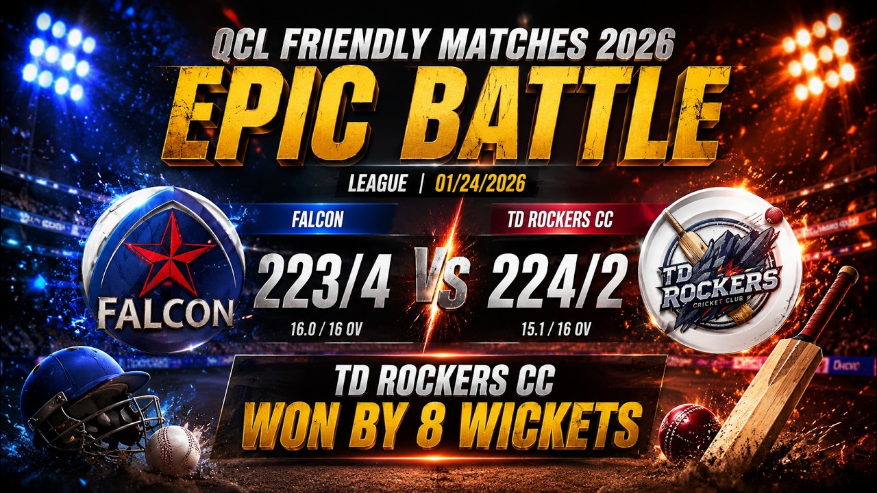 2nd Inn TD Rockers CC vs FCC #cricket #teniscricket  #qatar  #doha #indiancricket