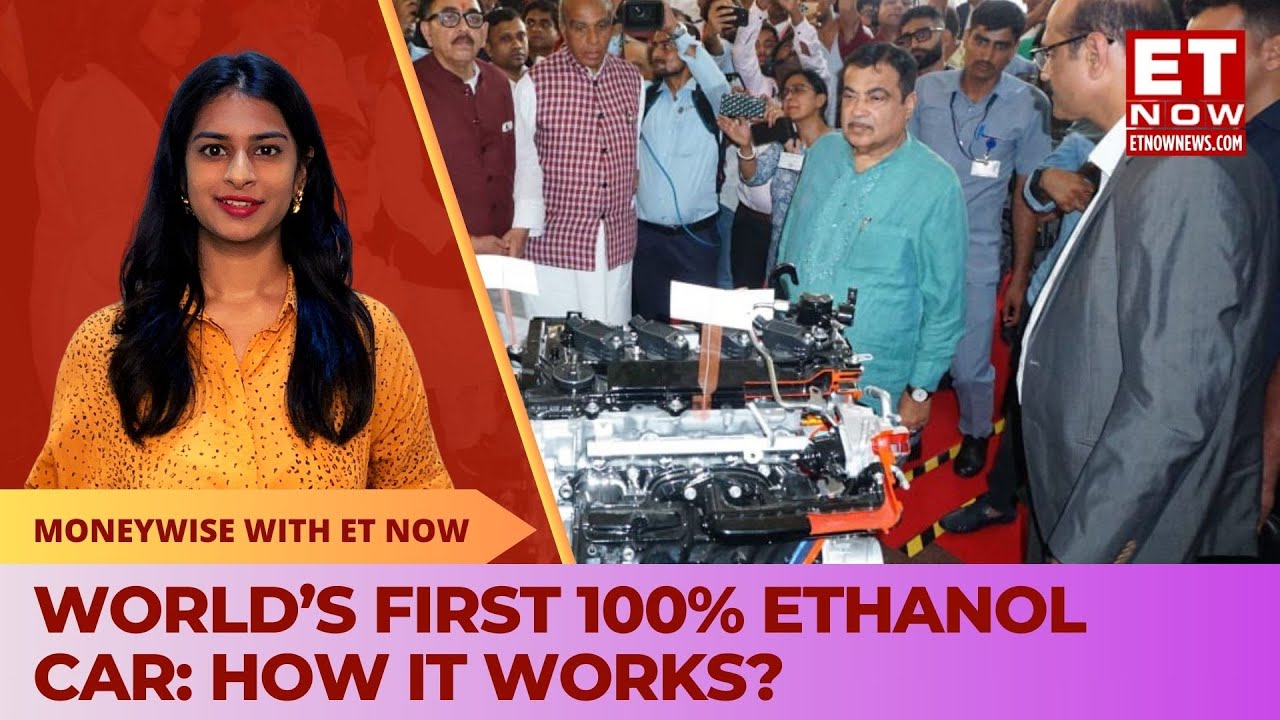 World's First 100% Ethanol-Powered Car Unveiled: How Is It Different? | Nitin Gadkari | Innova