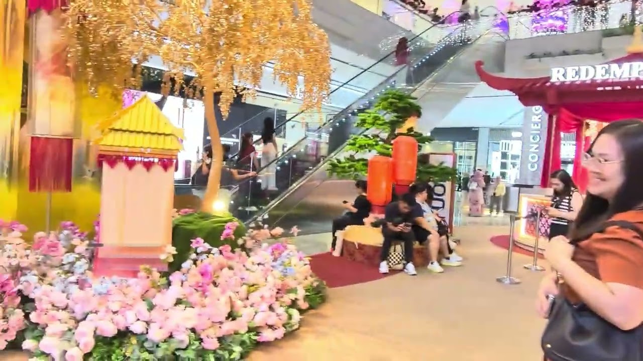 TRX the Exchange Mall Chinese new year Deco 2026 taken with vivo x300 pro