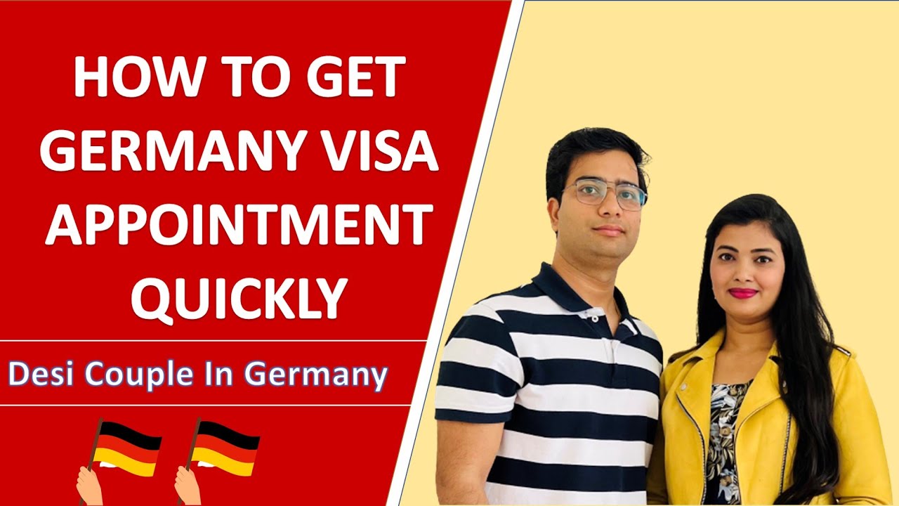 How to get German visa appointment quickly | Fastest way to book German visa appointment #hindi