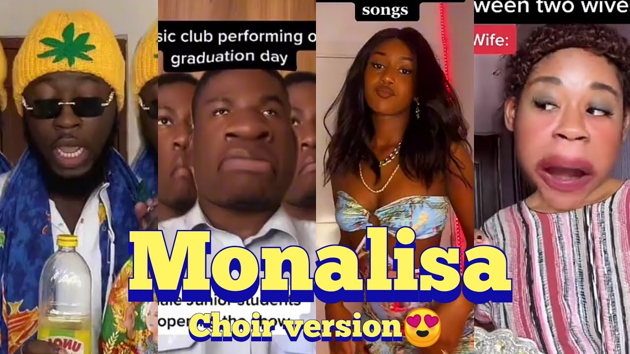Monalisa choir version😍|Tiktok challenge/complications🤩