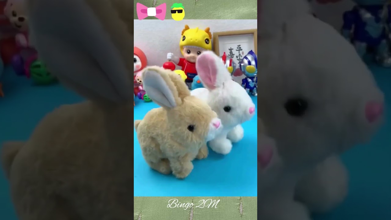 Dancing rabbit toy #funnyvideo #