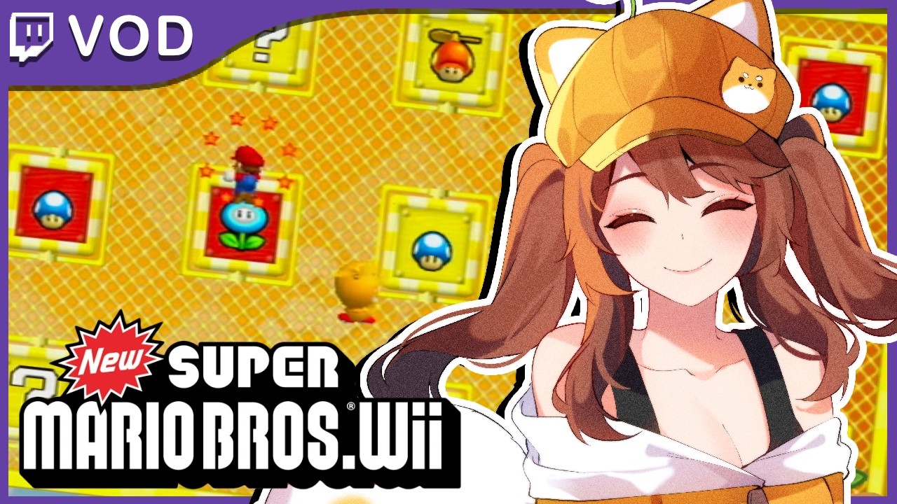 Miyamoto said 4 Players is the Best!【New Super Mario Bros. Wii】