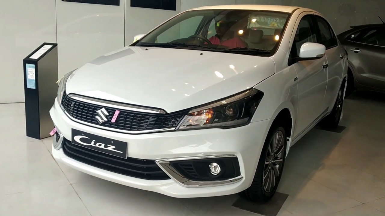 Maruti Suzuki 2019 Ciaz 1.5 Diesel DDIS 225 | ALPHA MODEL | White Colour