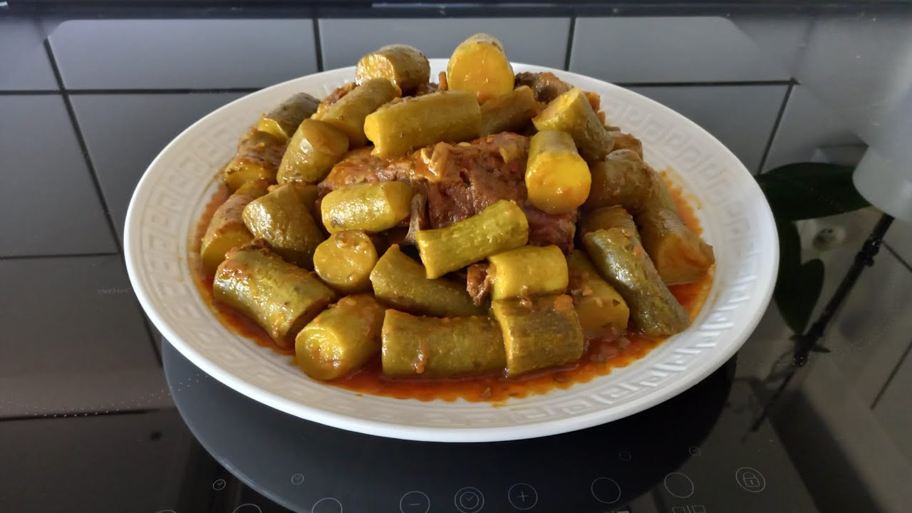 Succulent tajine de viande et courgettes 🥒🥩طاجين اللحم و القرعة الخضراء