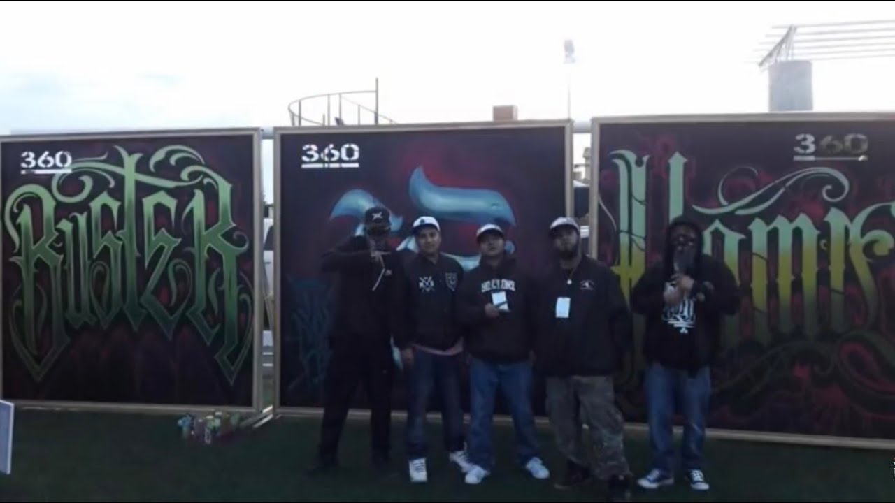 Buster LigaGraffiti 360SprayPaint SkuirtDrip