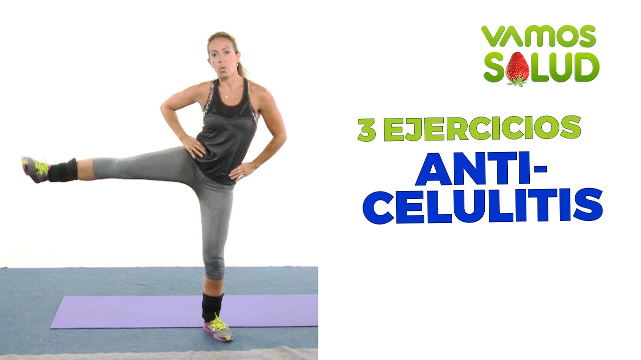 3 ejercicios anticelulitis con pesas de tobillo