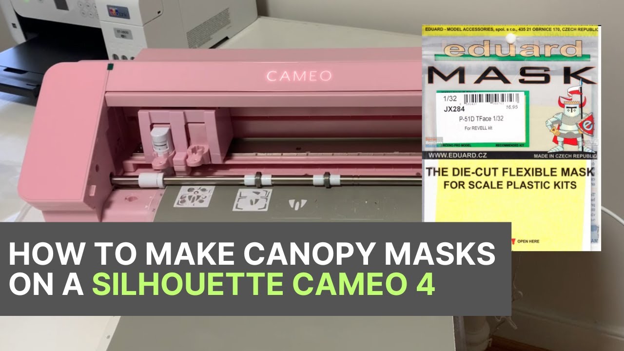 How I create my own canopy masks for scale model aircraft using a Silhouette Cameo 4