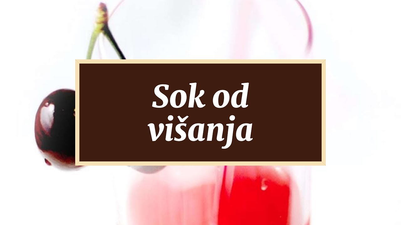 Sok od vi&scaron;anja