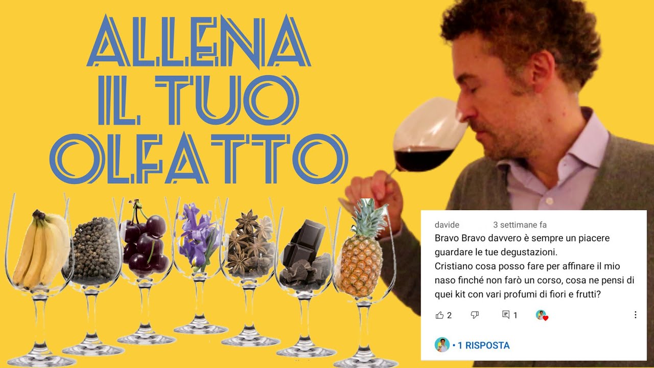 COME distinguere i PROFUMI del VINO e allenare l'OLFATTO