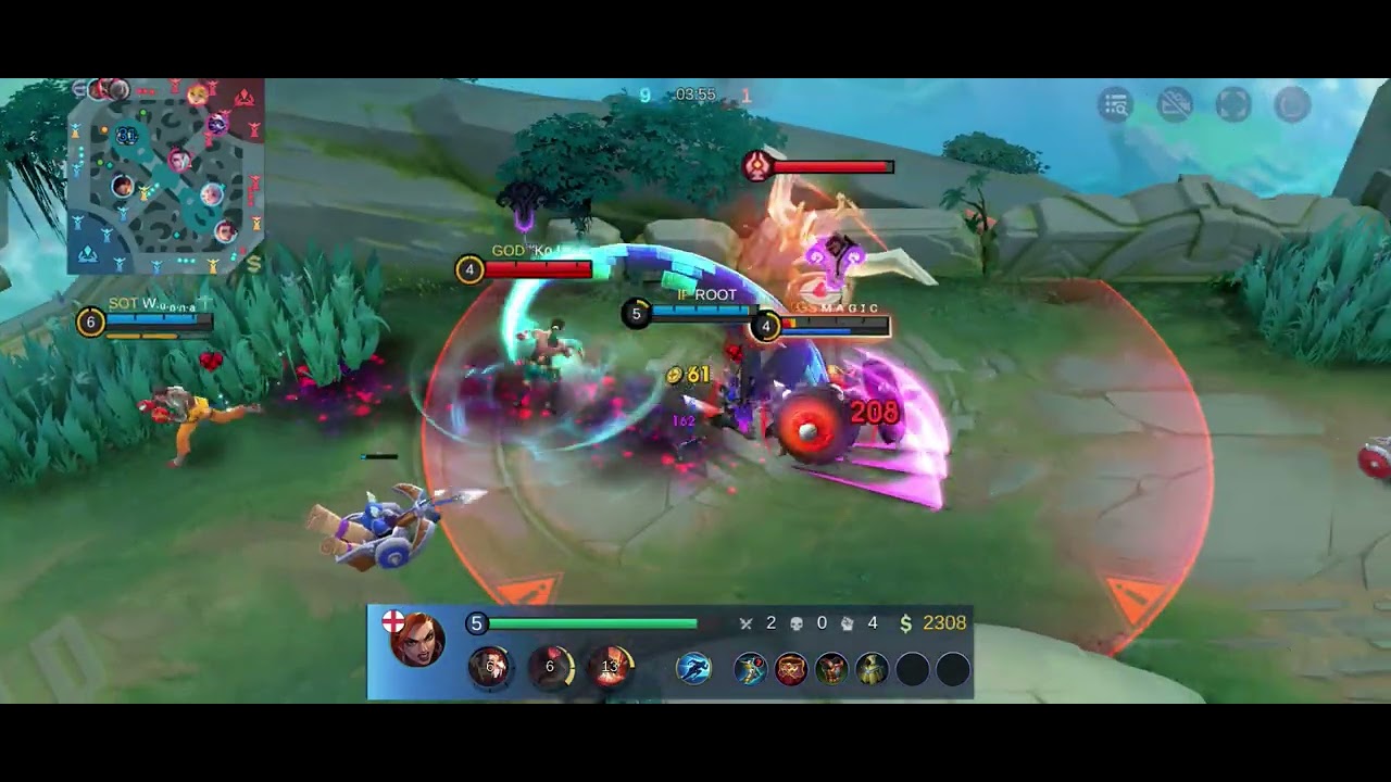 MLBB Hilda Game Play S39 MVP Enemy Team Surrender 